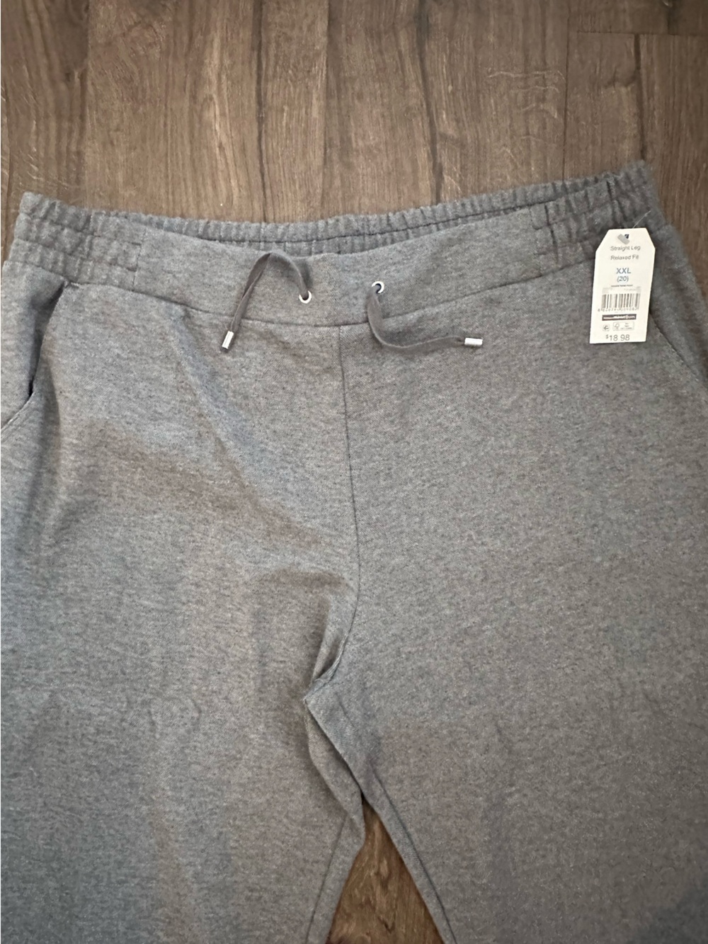 Gray Drawstring Sweatpants
